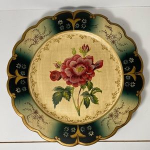 Raymond Waites Decorative Floral plate